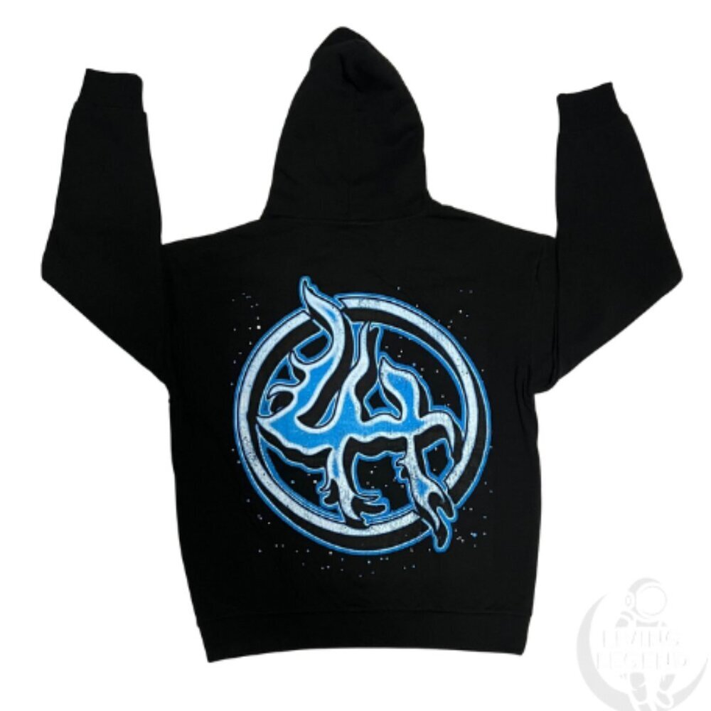 Lost Hills Hoodie - Ritual- Black And Blue Size Xlarge & Medium